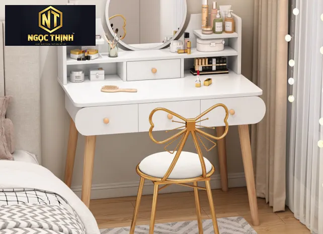 Xưởng Nội Thất Ngọc Thịnh Long Thành - Bình Phước - Bàn trang điểm có gương - BTĐNT12 Xưởng Nội Thất Ngọc Thịnh Long Thành - Bình Phước - Bàn trang điểm có gương - BTĐNT12